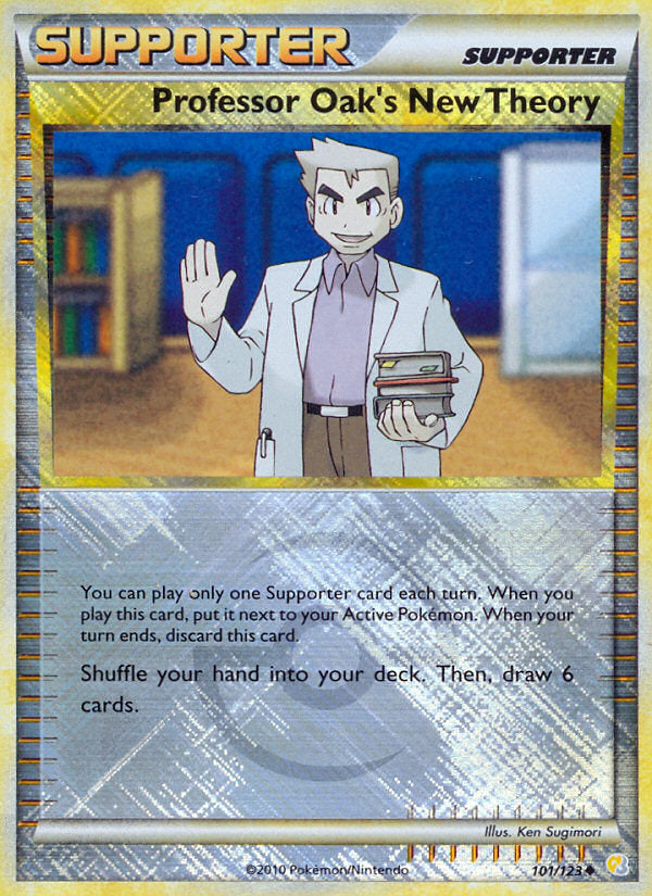 HeartGold SoulSilver Professor Oak's New Theory #101 Promo